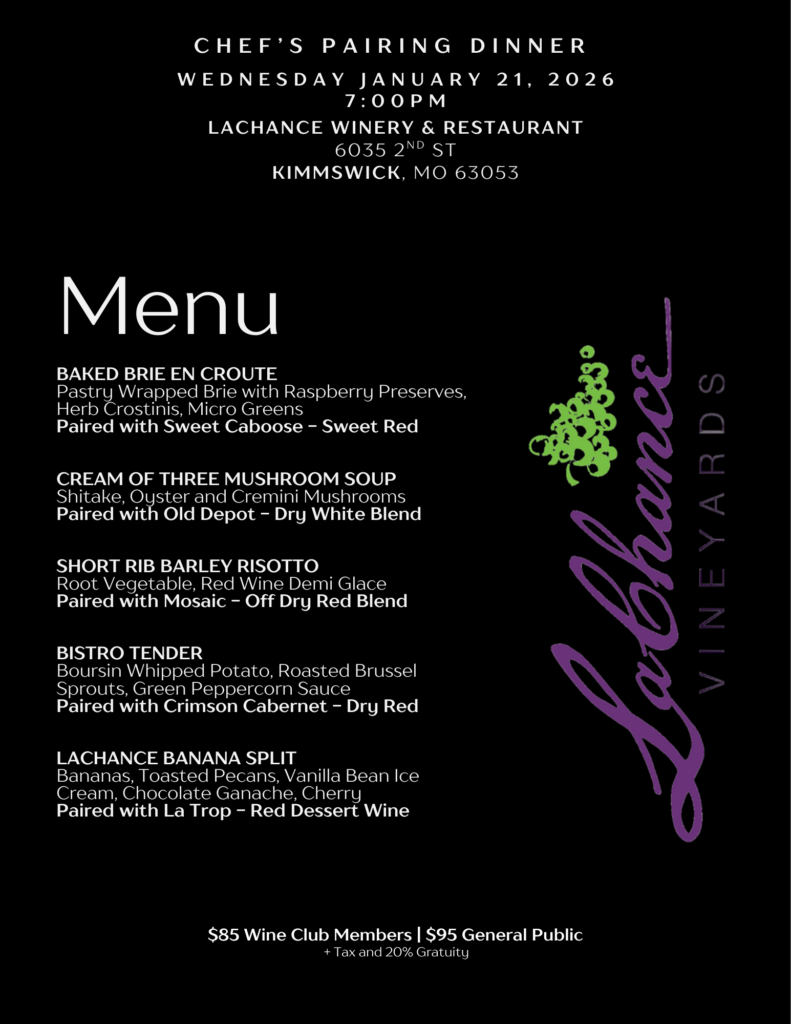 January 2026 Wine Dinner | Kimmswick